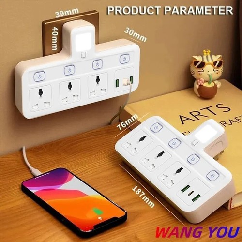 Multi plug adaptor in - in, 1