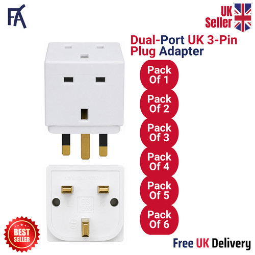 Way pin adaptor 13 amp - 2,