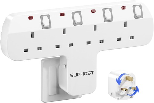 Plug extension socket way - plug, 4