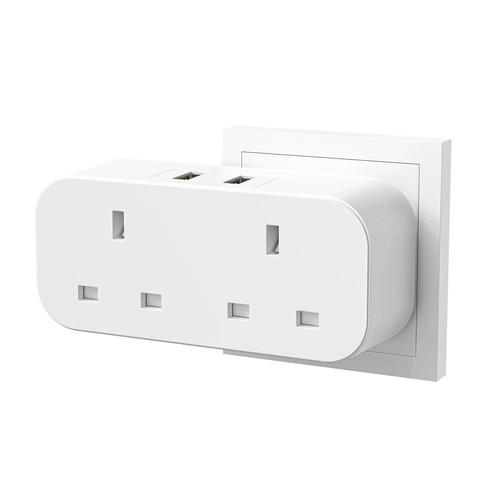 Double plug adaptor way - adaptor,