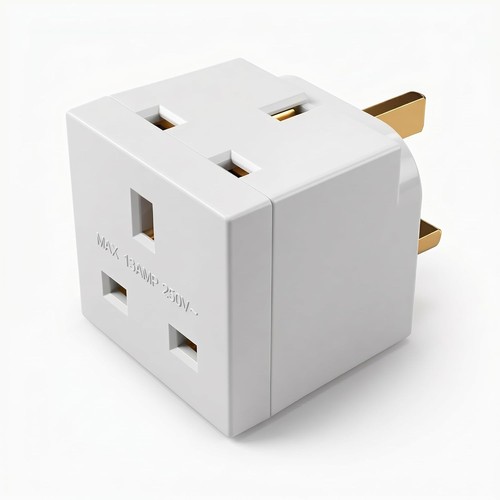 Two way adapter - uk, 13a