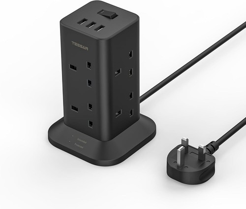 Plug extension socket with - plug,