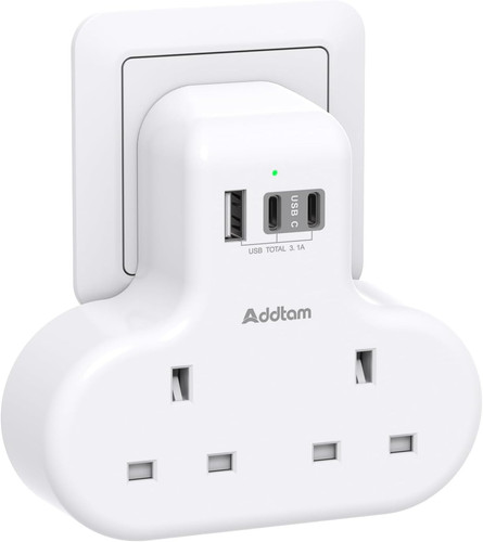Addtam double plug extension - addtam,