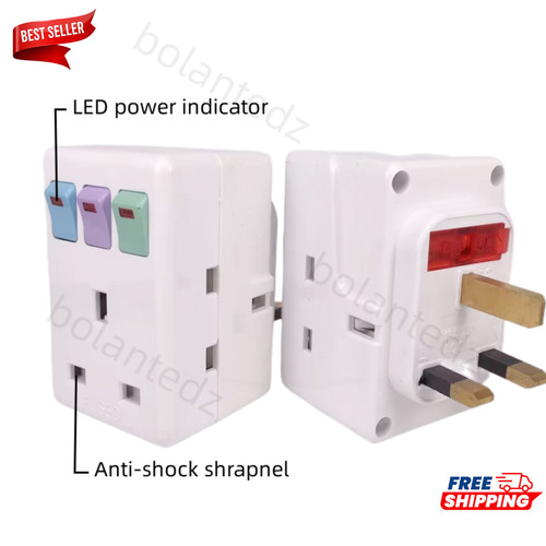 Way plug adapter multi - way,