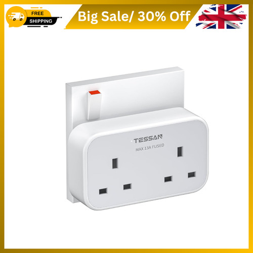 Double plug adapter - double,