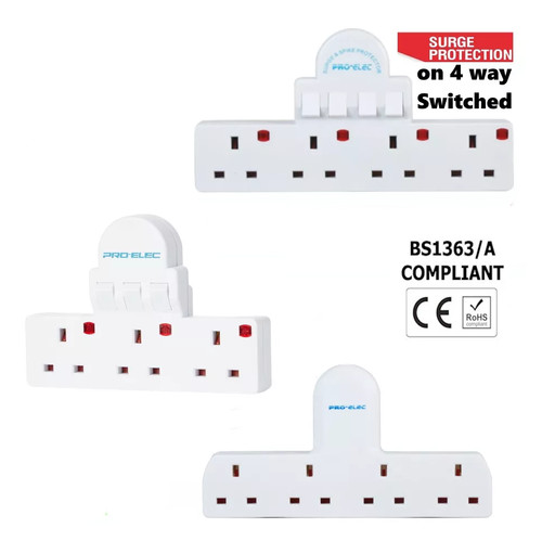13a adaptor way gang - or,