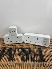 Plug Adapter with 3 USB Ports
