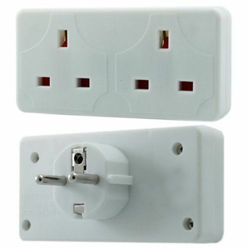 Plug travel adapter 2 way - travel,