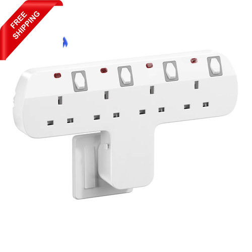 Plug extension socket with - plug, 180