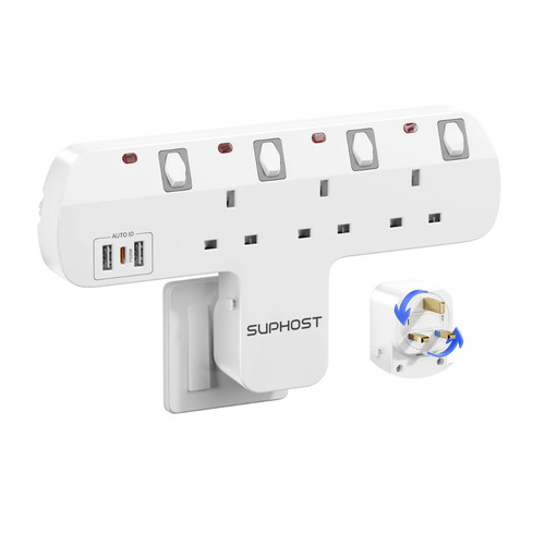 180 degree rotating - uk, plug