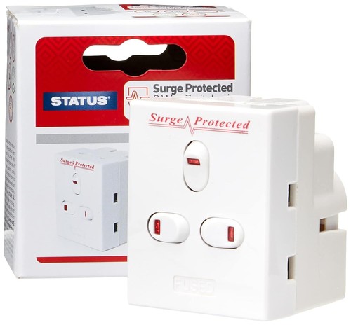 Way multi plug adapter - 3, uk