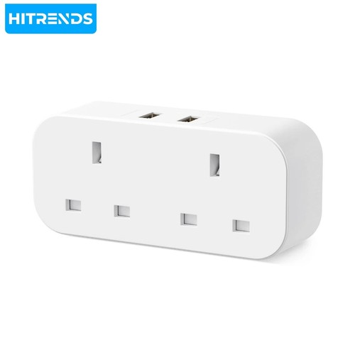 Double plug adaptor way - double,