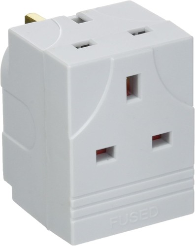 Way mains socket adaptor - 3,