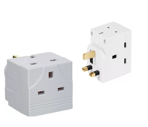 Way mains socket pin - mains, 3