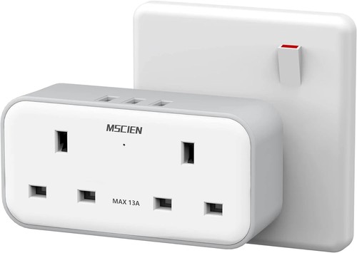 Mscien double plug adapter - mscien,