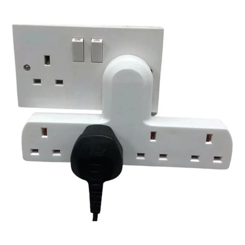Way gang plug uk 13a - way,