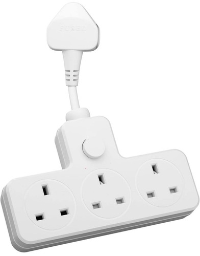 Plug extension socket - extension, 3