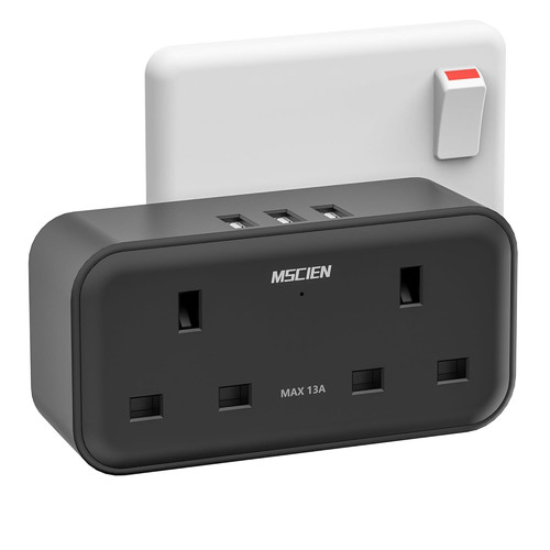 Double plug adaptor - double, mscien